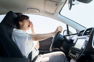 falling asleep while driving 