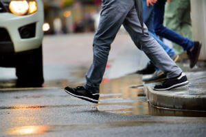 car pedestrian accident