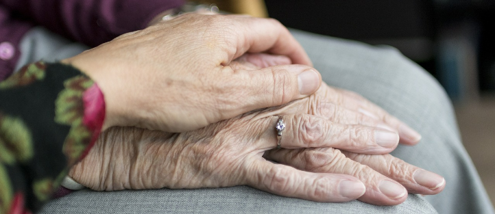 Elderly in nursing home.