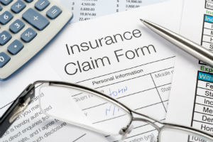 insurance claim paperwork