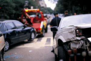 multi-vehicle accident liability