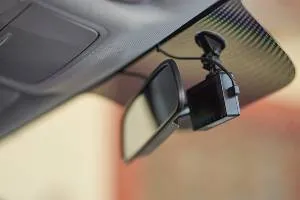 dashboard camera in car